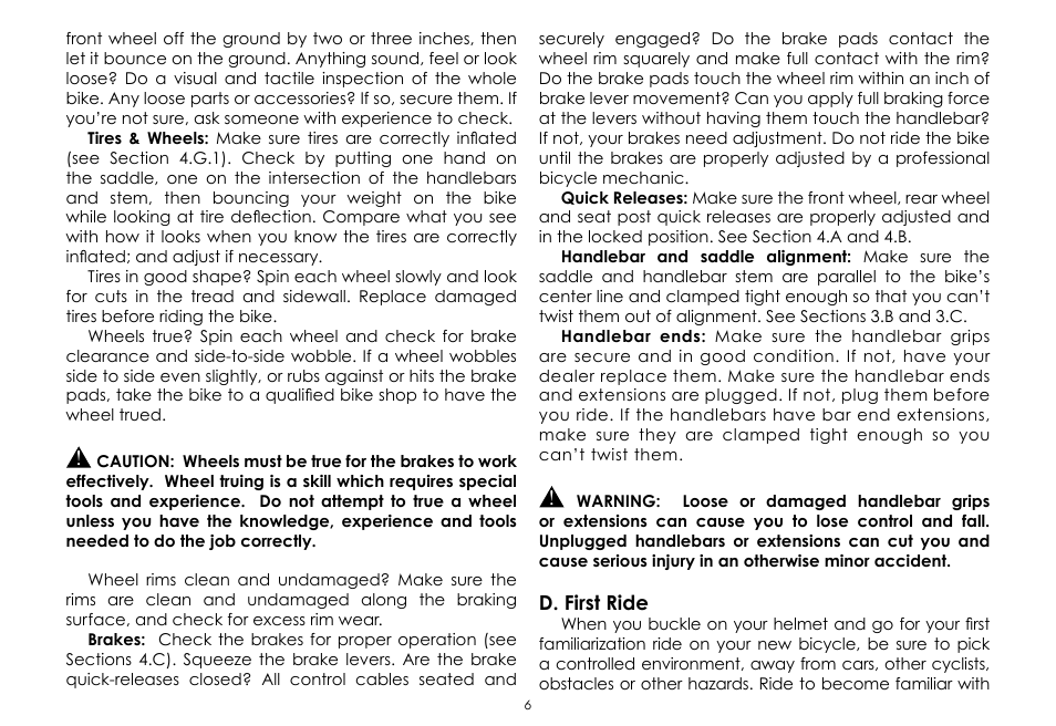 Raleigh None User Manual | Page 6 / 32
