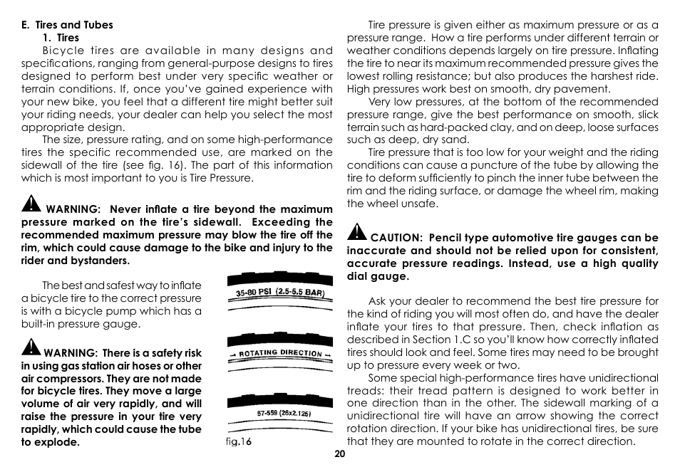 Raleigh 2008 User Manual | Page 20 / 32