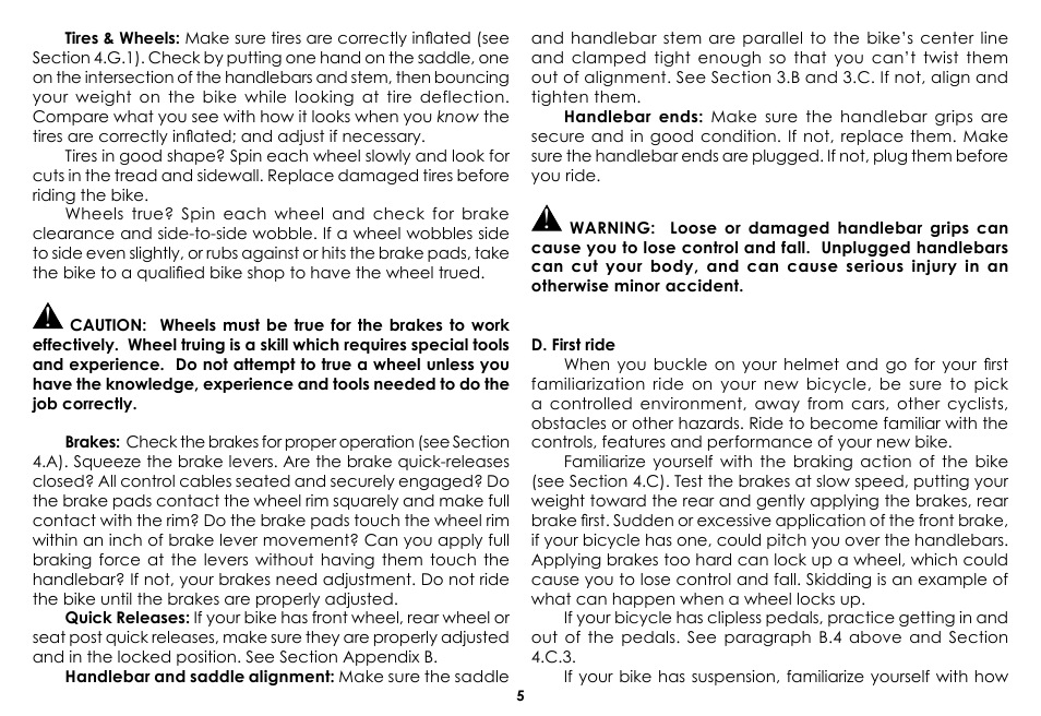 Raleigh 2008 User Manual | Page 5 / 32