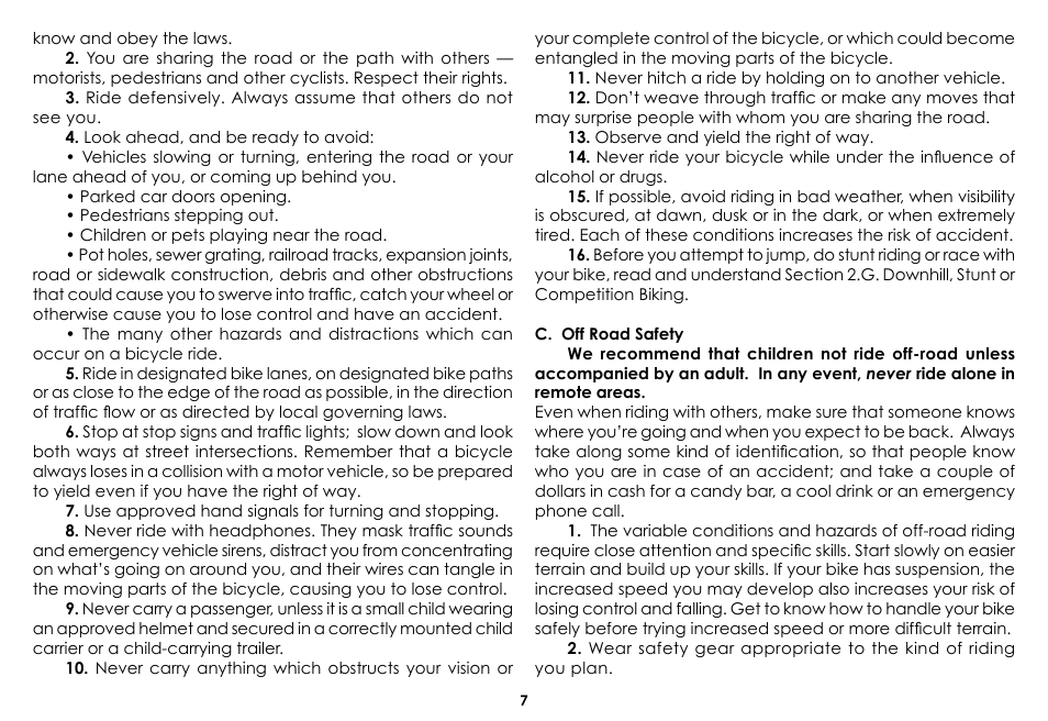Raleigh 2008 User Manual | Page 7 / 32