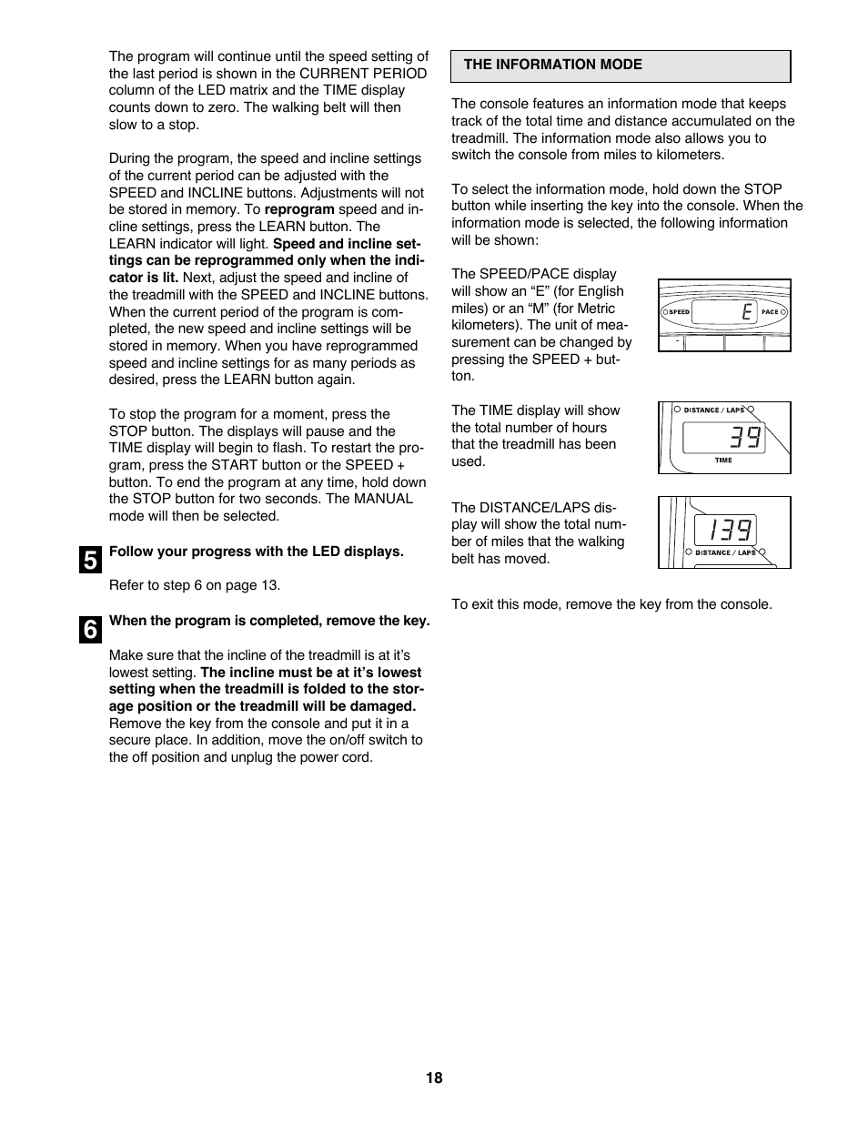 Reebok Fitness RBTL15981 User Manual | Page 18 / 30