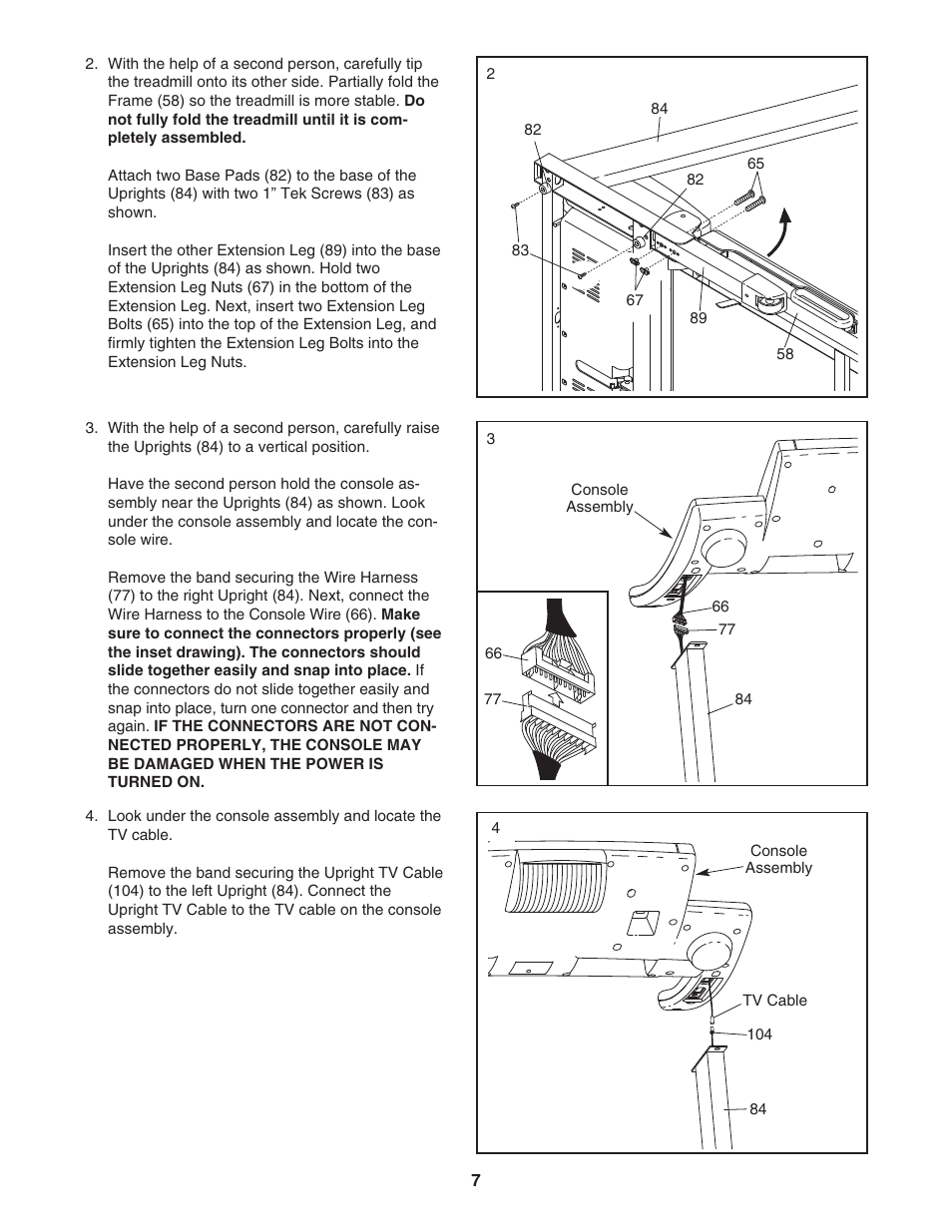 Reebok Fitness VISTA 8500 RBTL09906.0 User Manual | Page 7 / 36