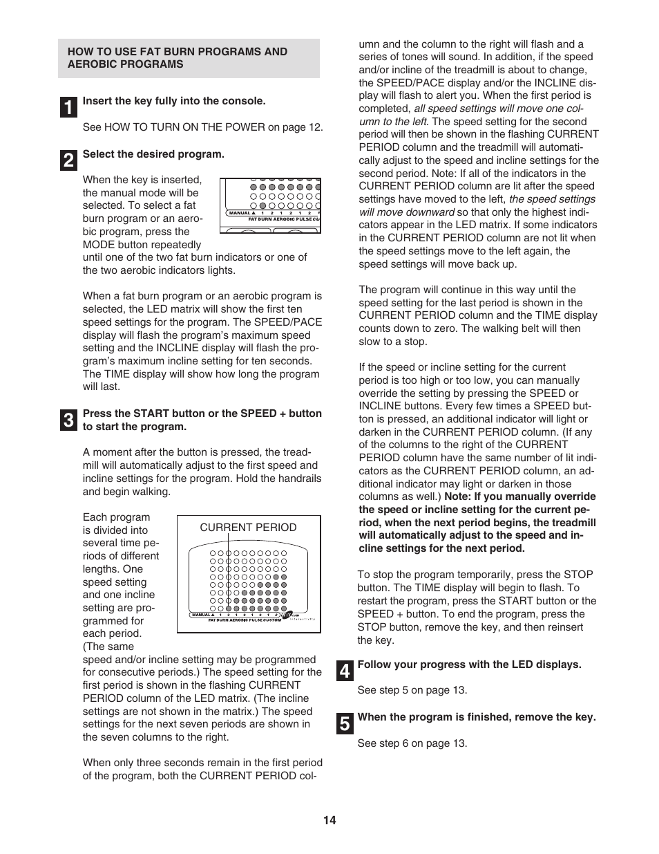 Reebok Fitness V1500 RBTL11830 User Manual | Page 14 / 34