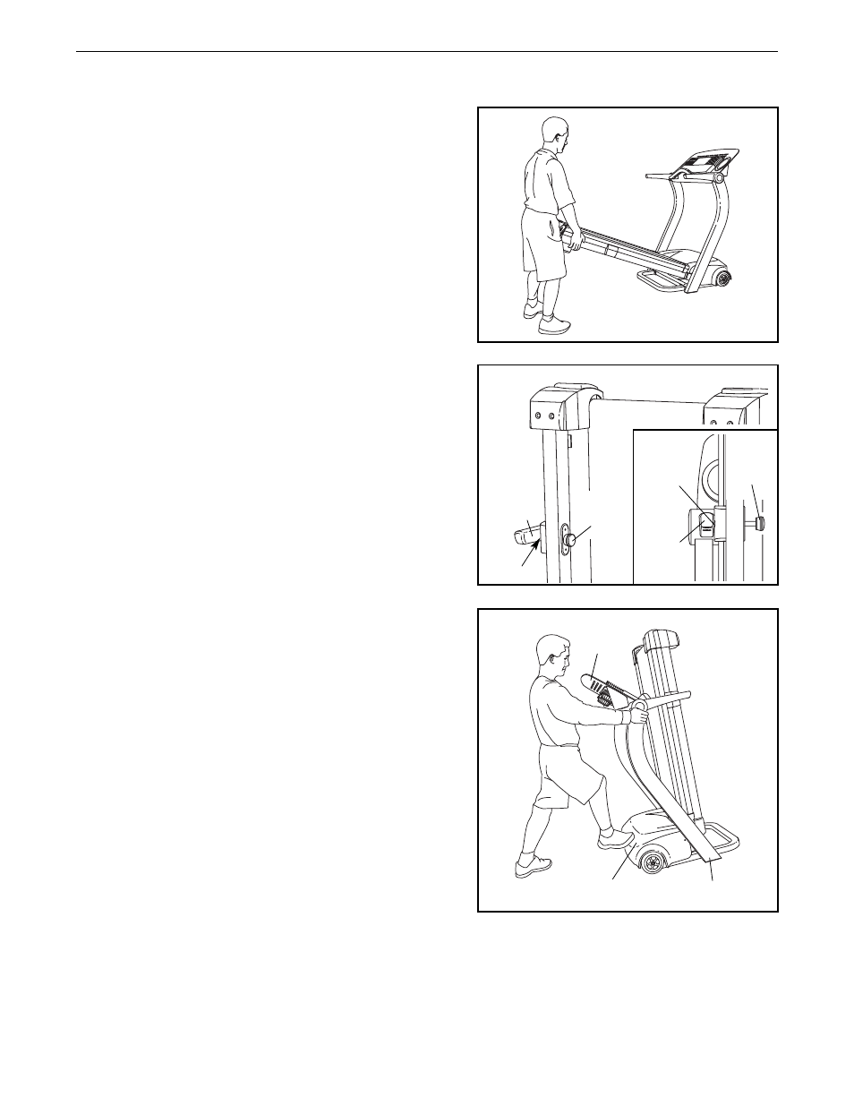 How to fold and move the treadmill | Reebok Fitness RX 6200 RBTL12920 User Manual | Page 21 / 34