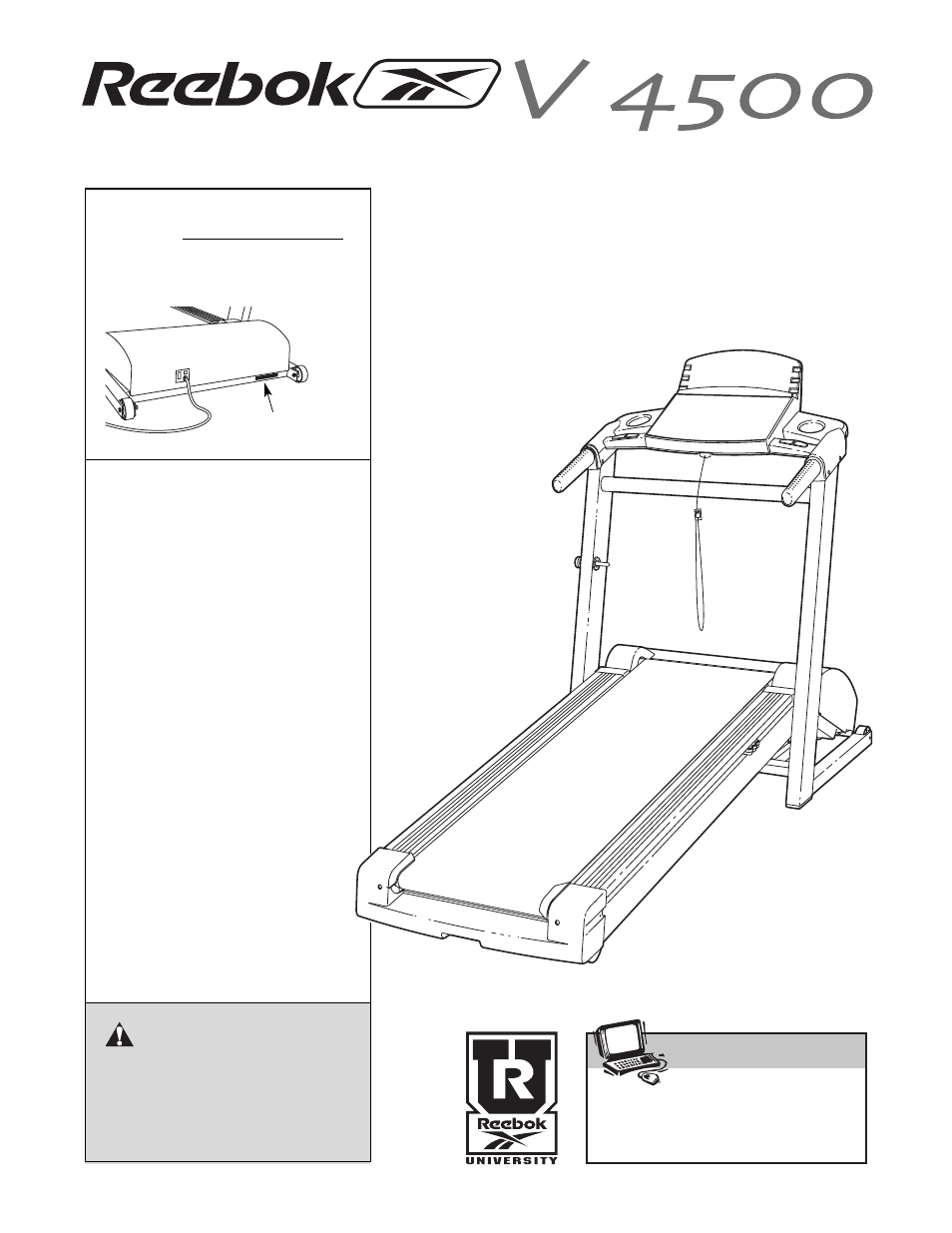 Reebok Fitness V4500 RBTL15830 User Manual | 38 pages