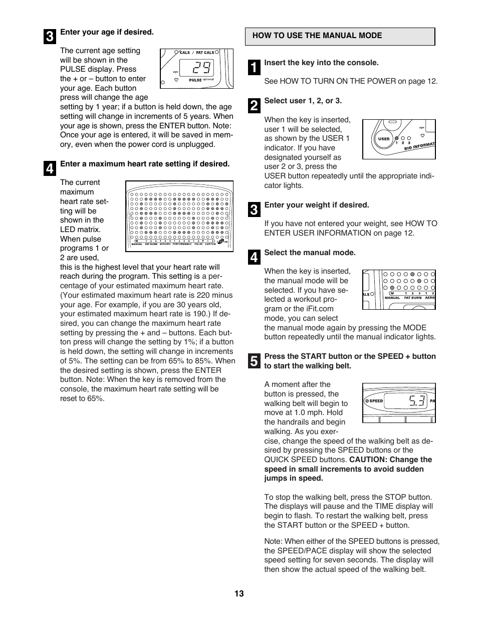 Reebok Fitness RBTL19990 User Manual | Page 13 / 38