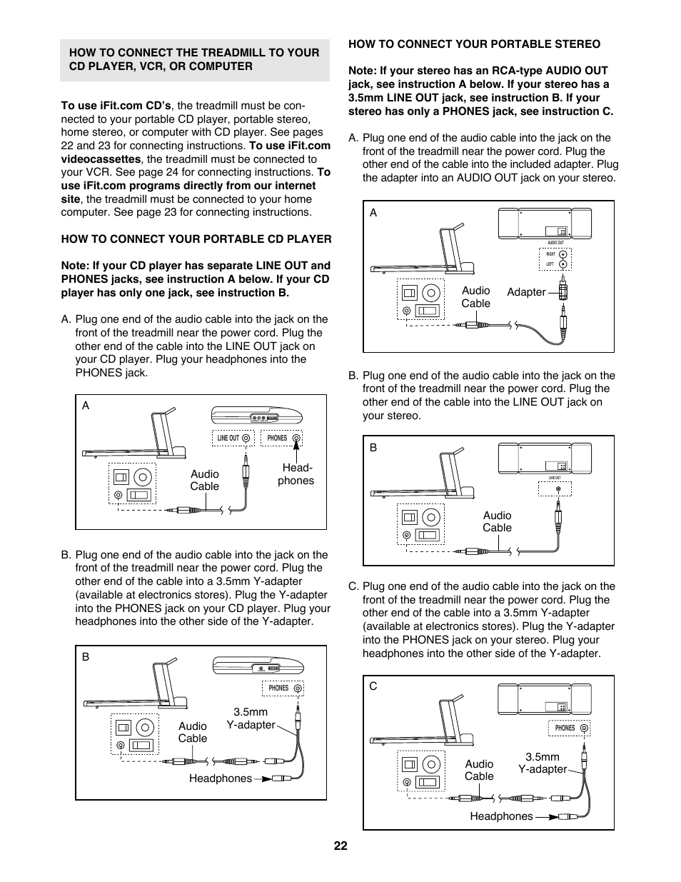 Reebok Fitness RBTL19990 User Manual | Page 22 / 38