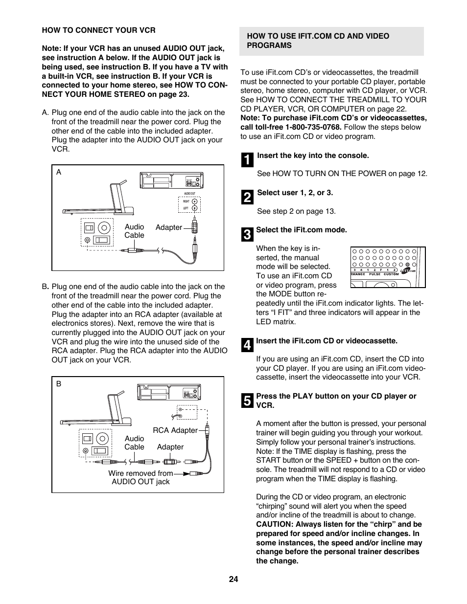 Reebok Fitness RBTL19990 User Manual | Page 24 / 38