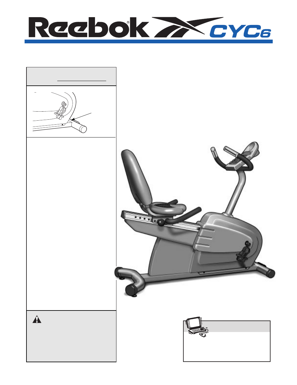 Reebok Fitness RBEX33190 User Manual | 16 pages