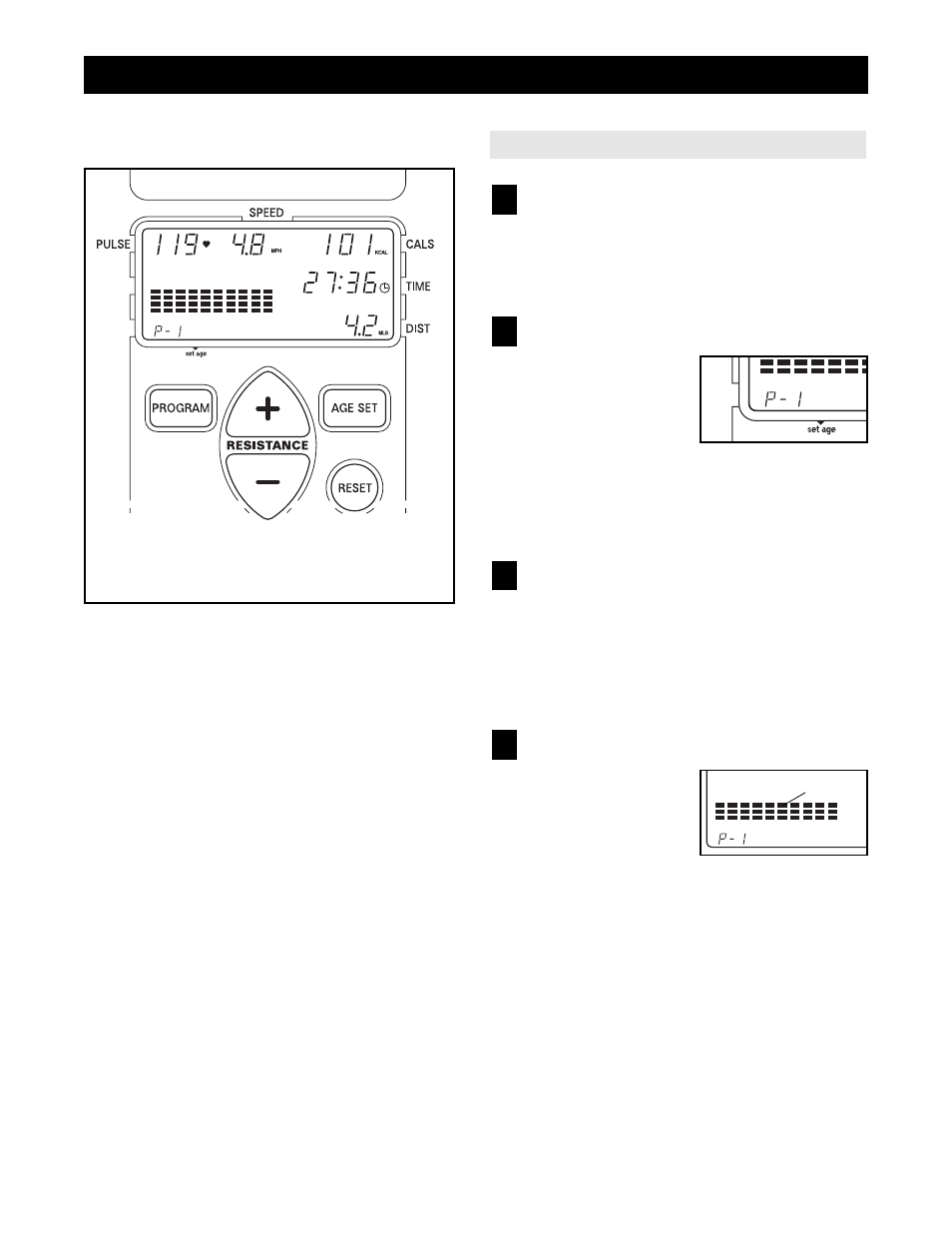 Ow to, Perate the, Xercise | Ycle | Reebok Fitness RBEX33190 User Manual | Page 8 / 16