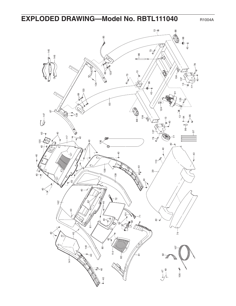 R1004a | Reebok Fitness 5500C treadmill RBTL111040 User Manual | Page 33 / 34