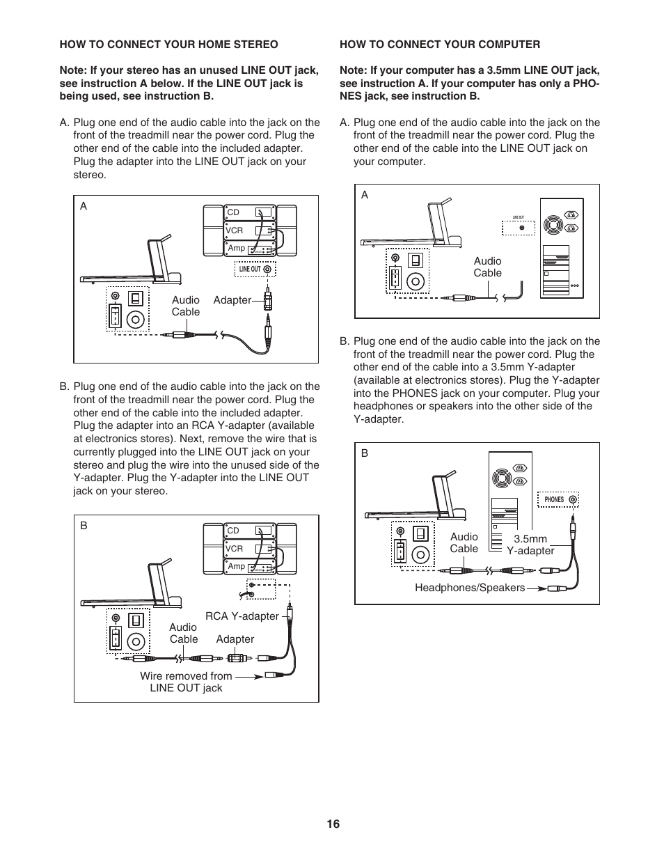 Reebok Fitness RX 6200 treadmill RCTL12920 User Manual | Page 16 / 34