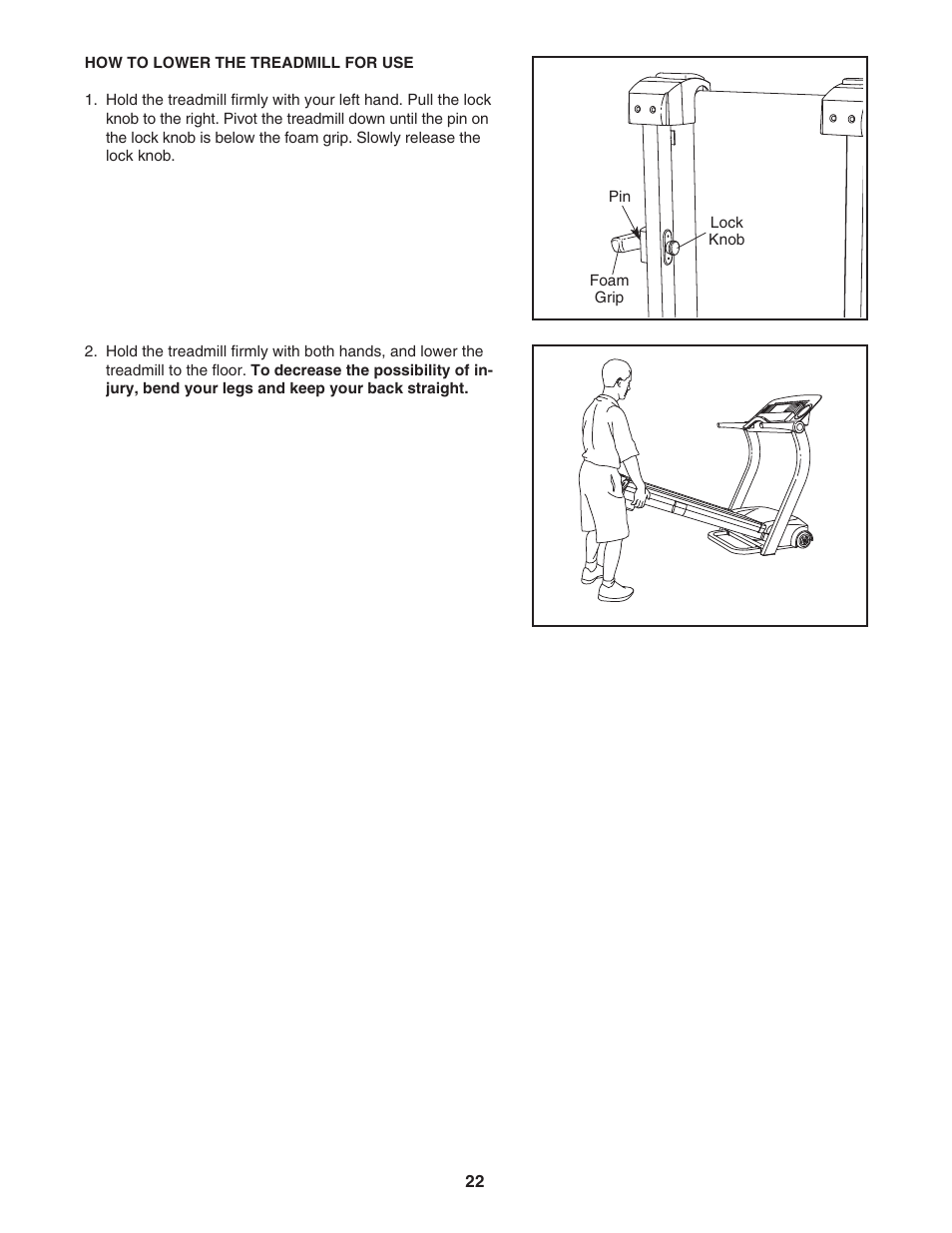 Reebok Fitness RX 6200 treadmill RCTL12920 User Manual | Page 22 / 34