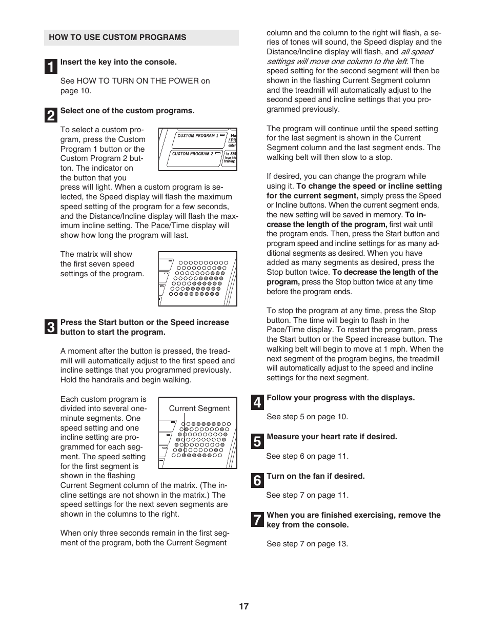 Reebok Fitness 3500C RBTL09104C.0 User Manual | Page 17 / 34