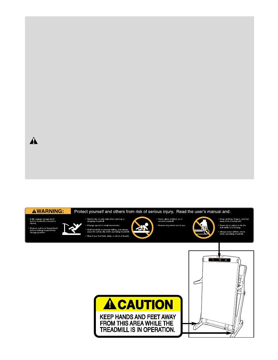 Danger, Warning, Save these instructions | Reebok Fitness RBTL12910 User Manual | Page 4 / 34