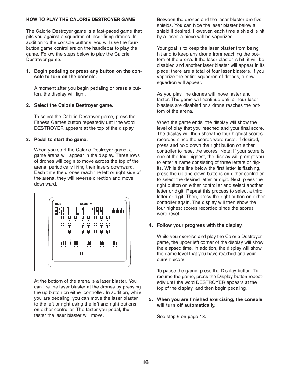 Reebok Fitness RB 310 30711.0 User Manual | Page 16 / 24