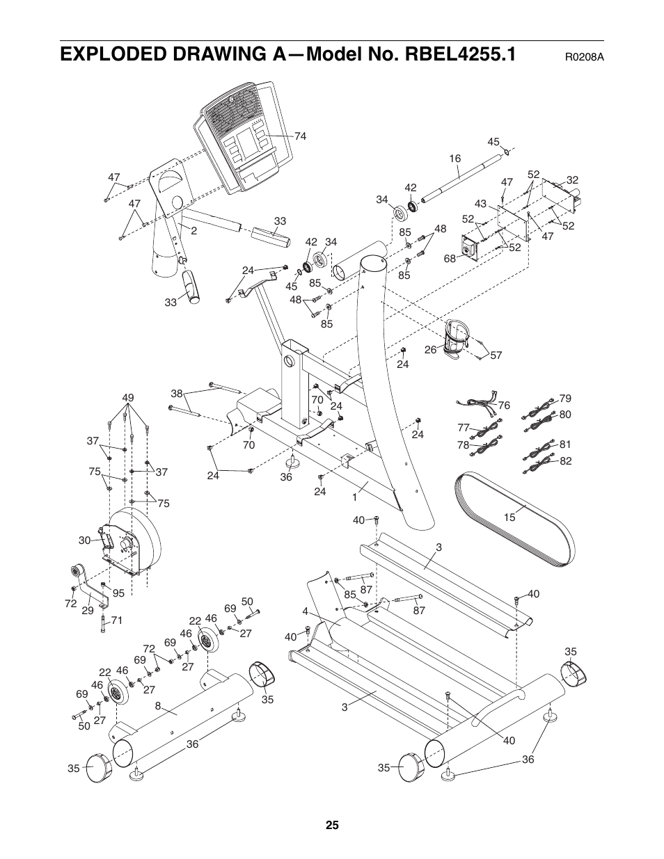 Reebok Fitness RL 1500 RBEL4255.1 User Manual | Page 25 / 28