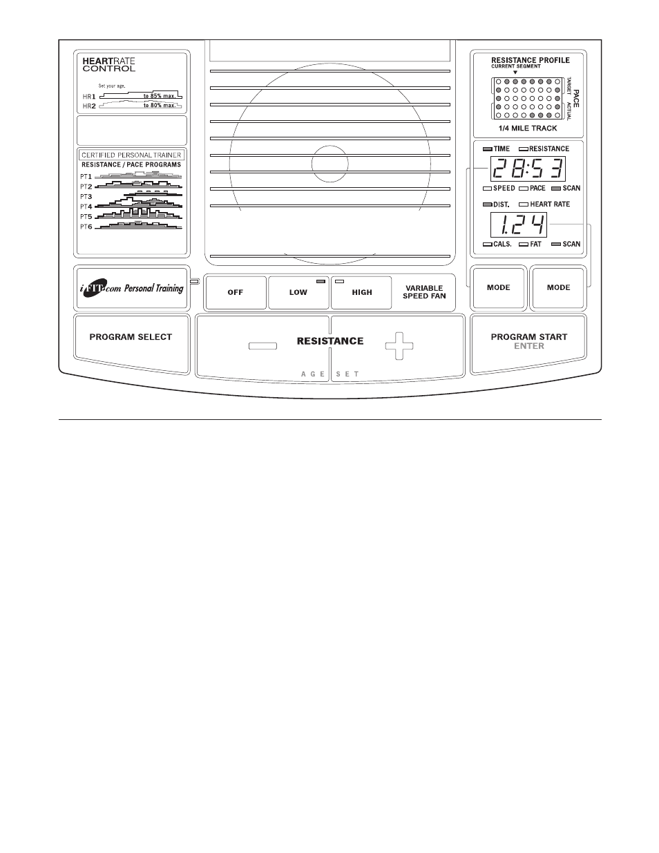 Reebok Fitness RT445 RBEX49020 User Manual | Page 9 / 24