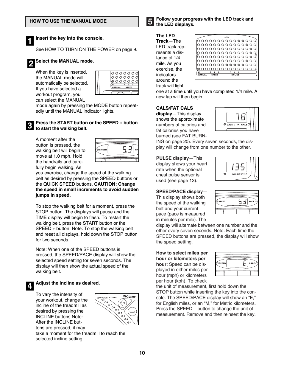 Reebok Fitness ACD 1 RBTL11982 User Manual | Page 10 / 26