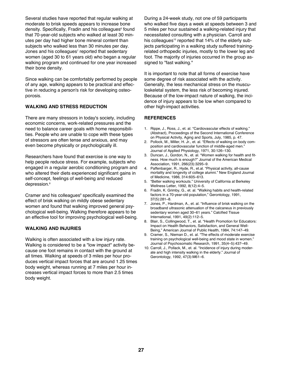 Reebok Fitness RBTL13990 User Manual | Page 27 / 34