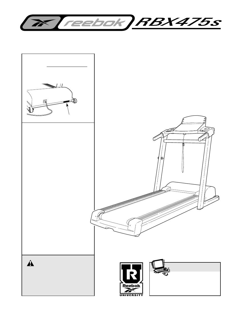 Reebok Fitness RBTL10500 User Manual | 34 pages