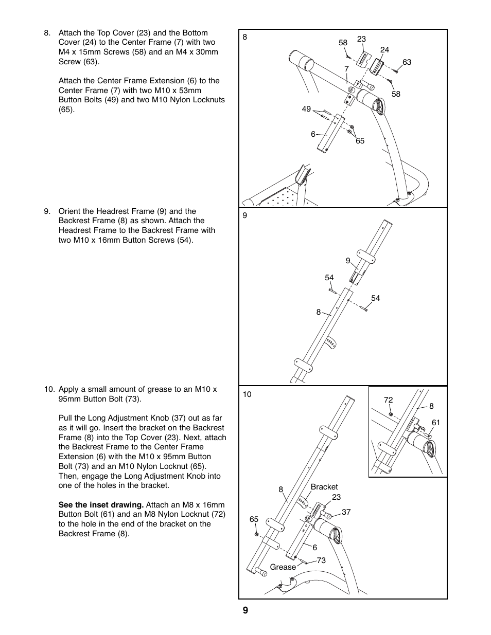 Reebok Fitness RBBE1996.5 User Manual | Page 9 / 20