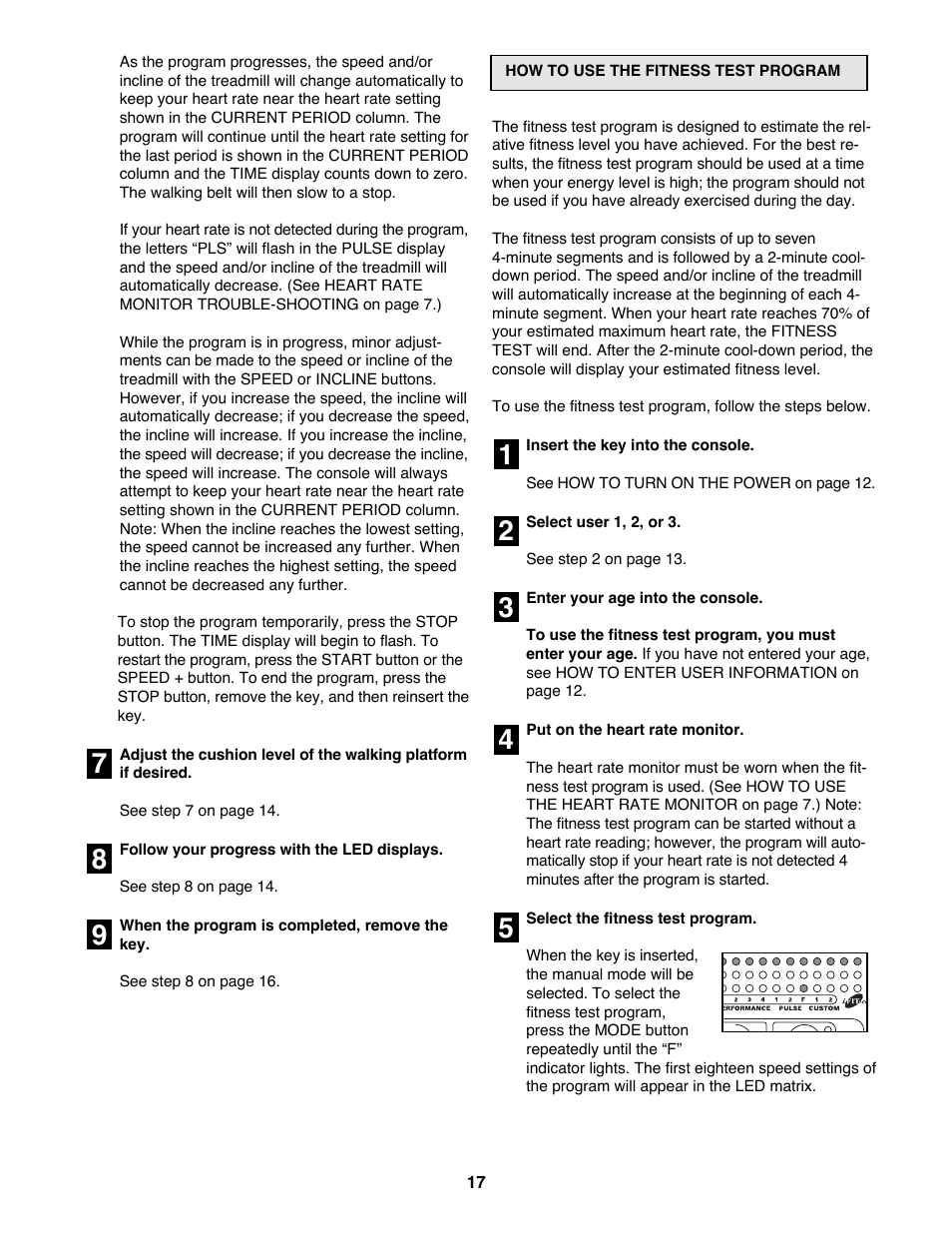 Reebok Fitness ACD 4 User Manual | Page 17 / 38