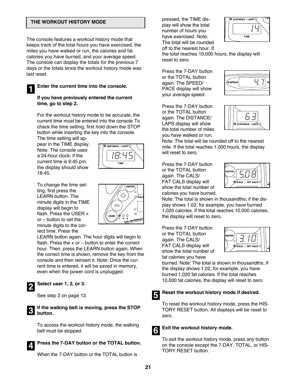 Reebok Fitness ACD 4 User Manual | Page 21 / 38