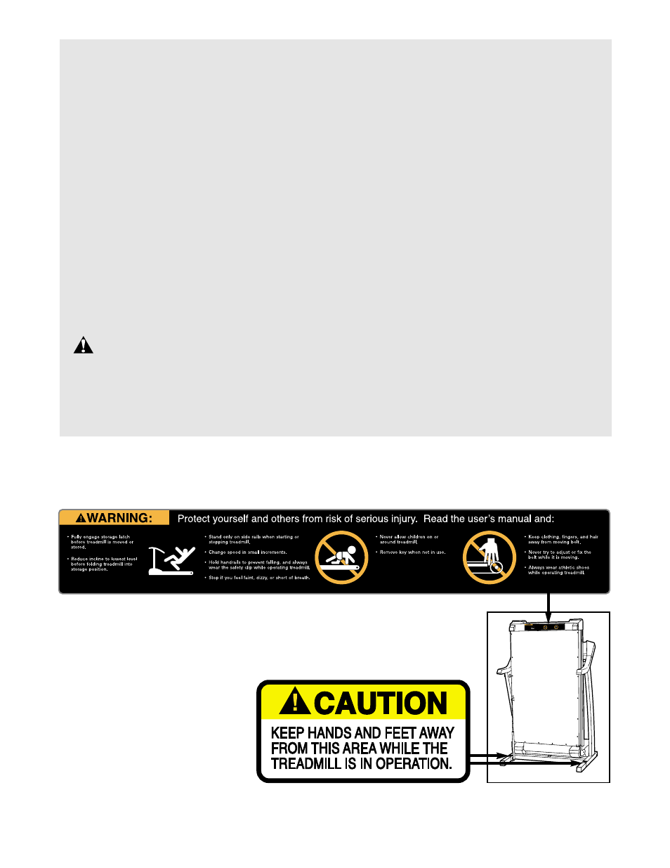 Danger, Warning, Save these instructions | Reebok Fitness RTX525 RBTL15500 User Manual | Page 4 / 34