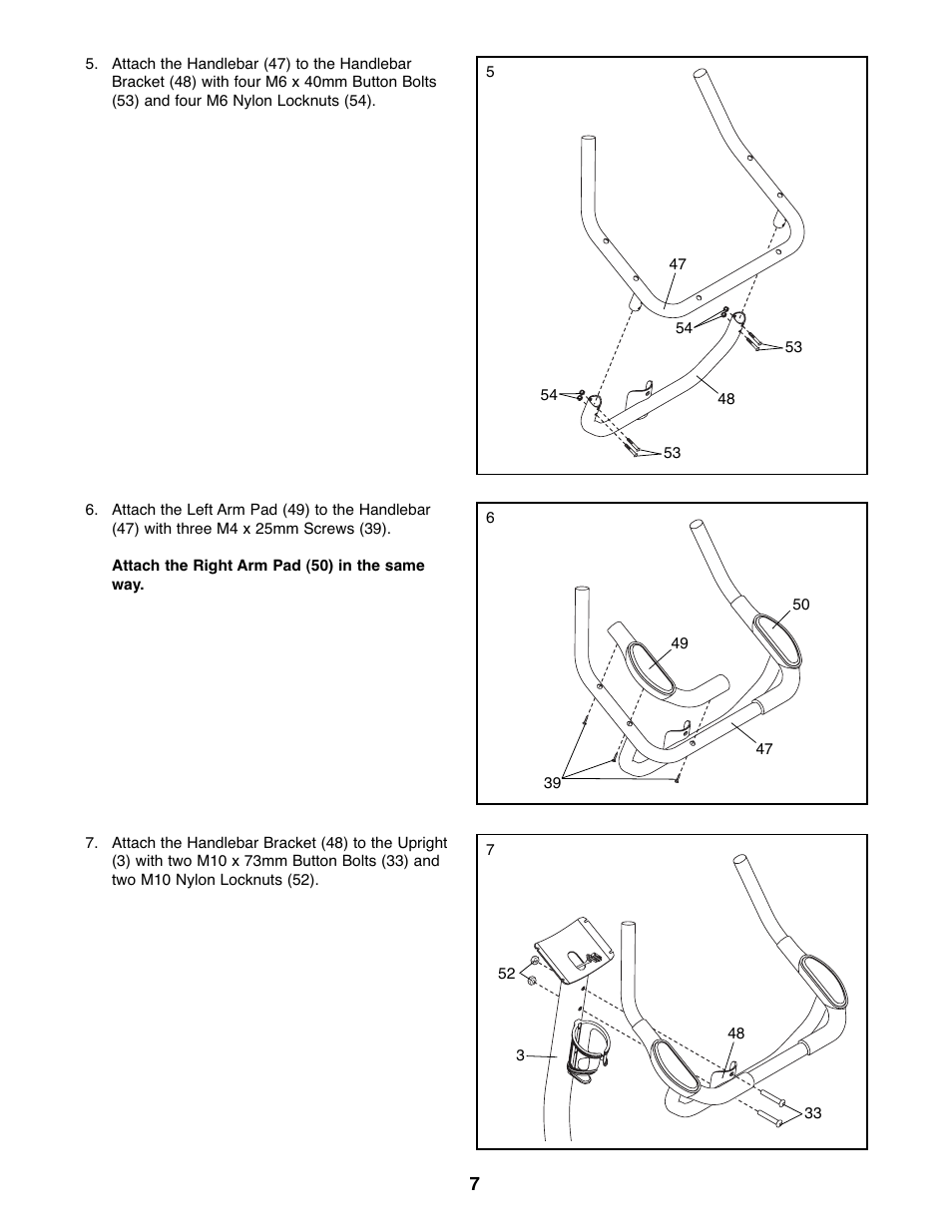 Reebok Fitness 365 TR exercise cycle RBEX71507.0 User Manual | Page 7 / 20