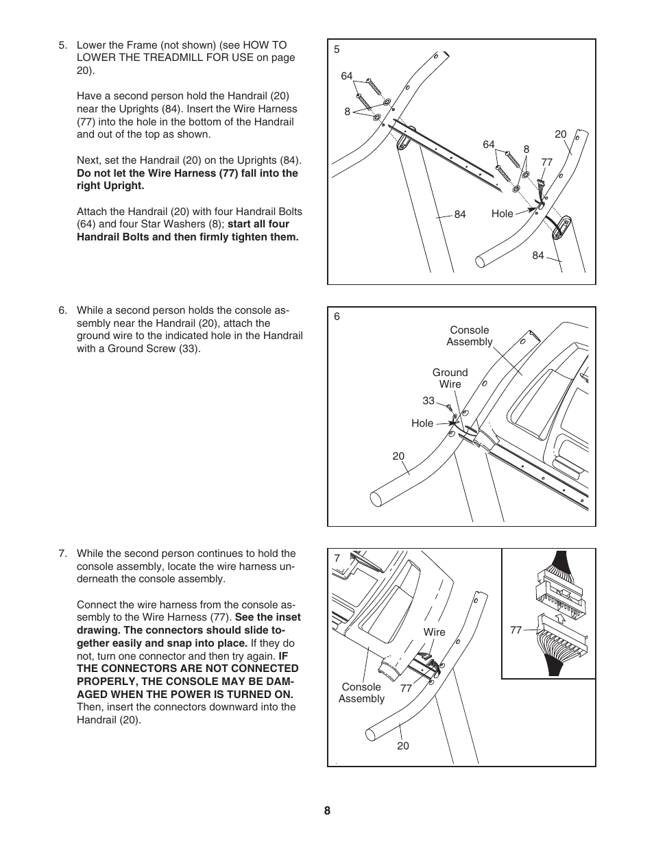 Reebok Fitness 8050 ES RBTL07107.0 User Manual | Page 8 / 32