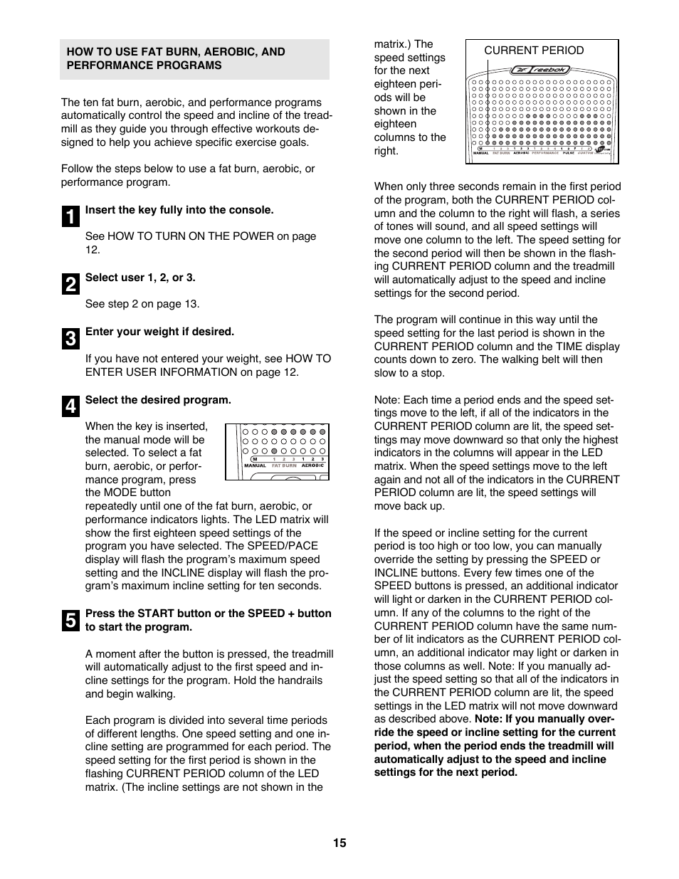 Reebok Fitness RBTL19900 User Manual | Page 15 / 38