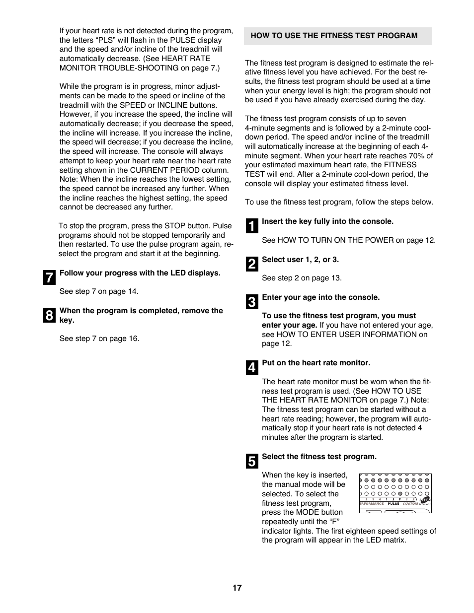 Reebok Fitness RBTL19900 User Manual | Page 17 / 38