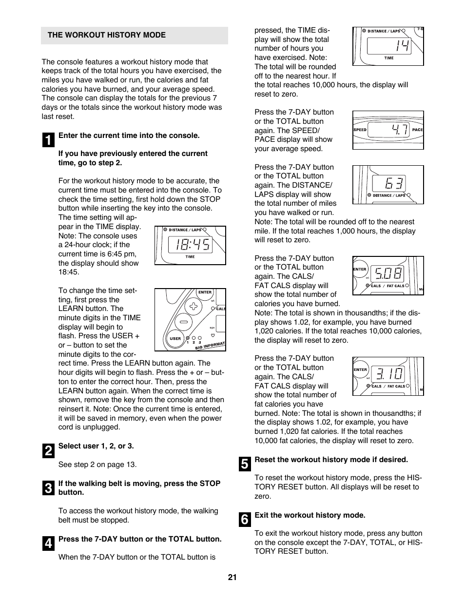 Reebok Fitness RBTL19900 User Manual | Page 21 / 38