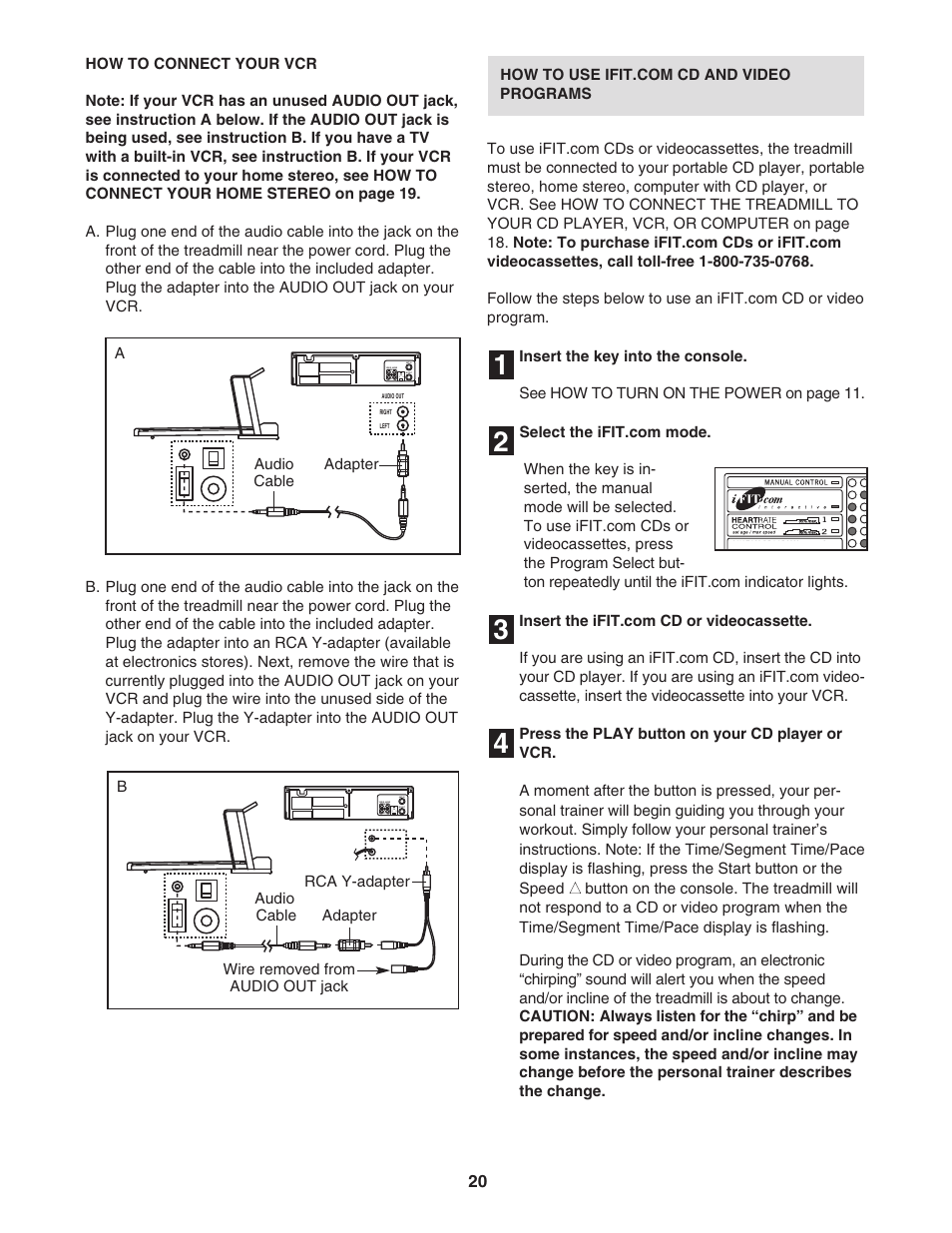 Reebok Fitness RX9200 RBTL22921 User Manual | Page 20 / 34