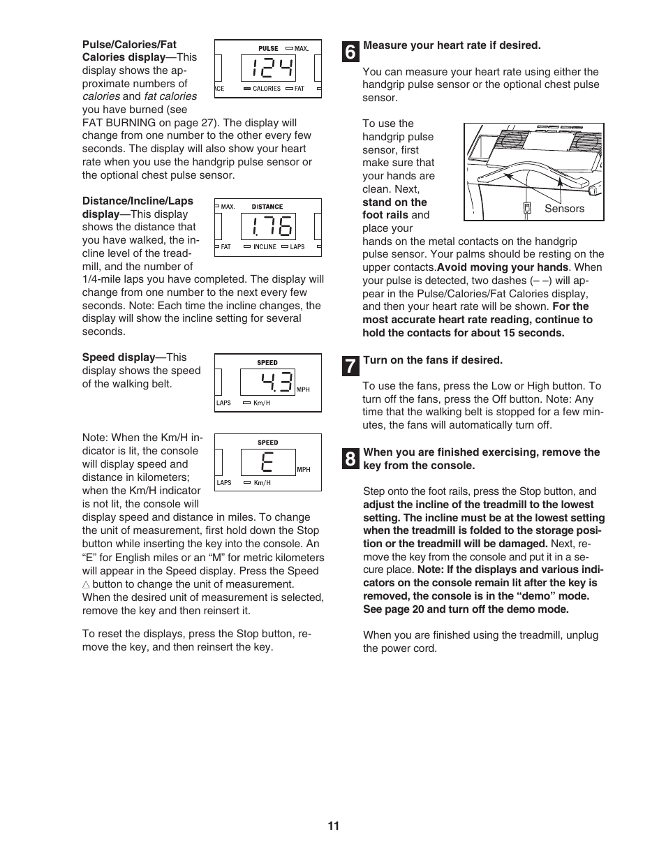 Reebok Fitness RBTL12921 User Manual | Page 11 / 34