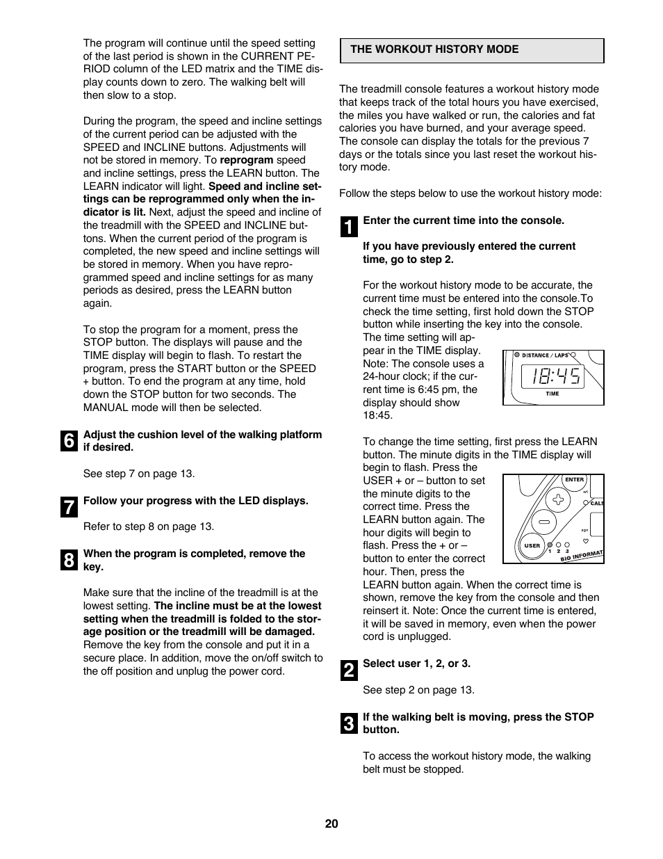 Reebok Fitness RBTL19980 User Manual | Page 20 / 34