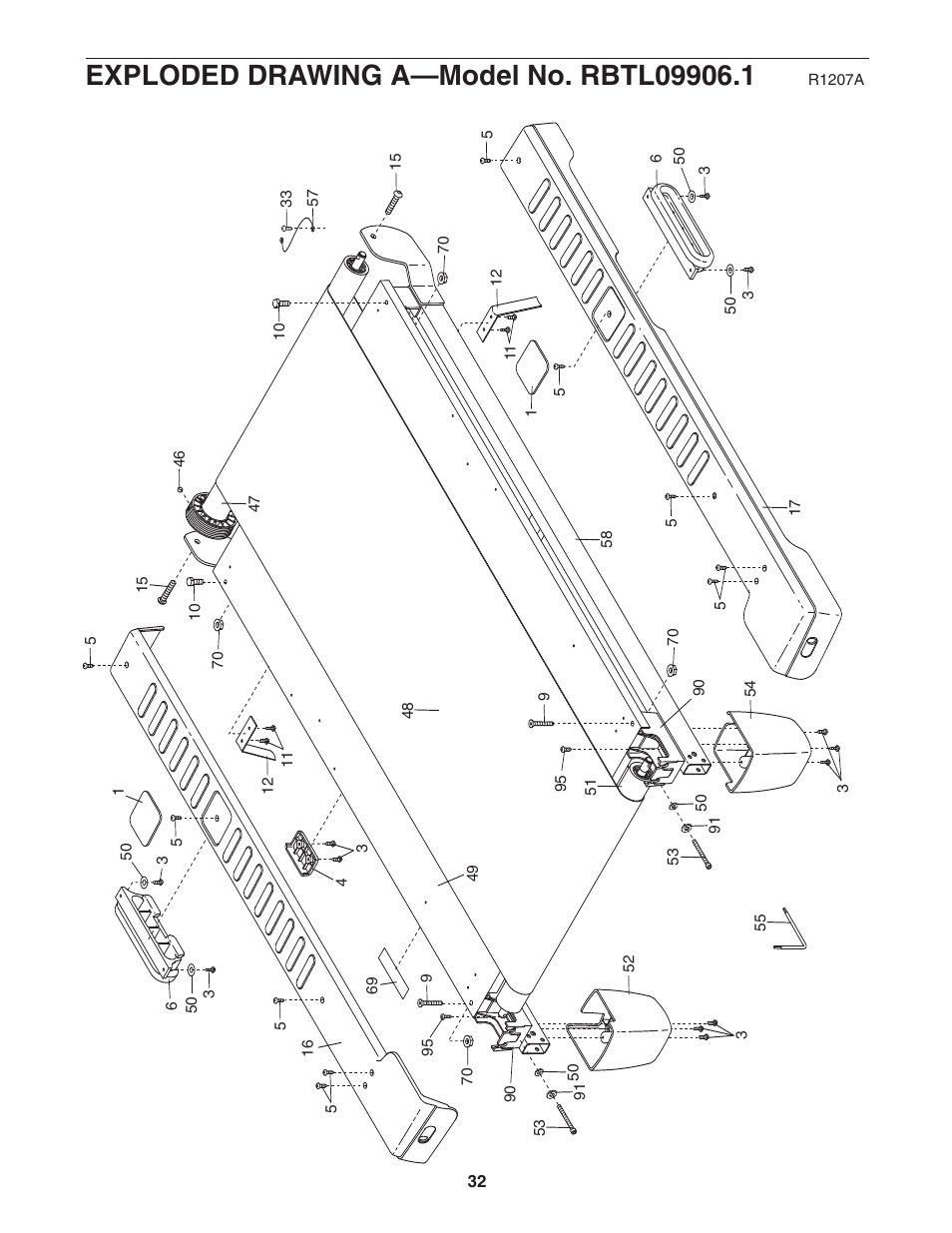 Reebok Fitness VISTA 8500 RBTL09906.1 User Manual | Page 32 / 36