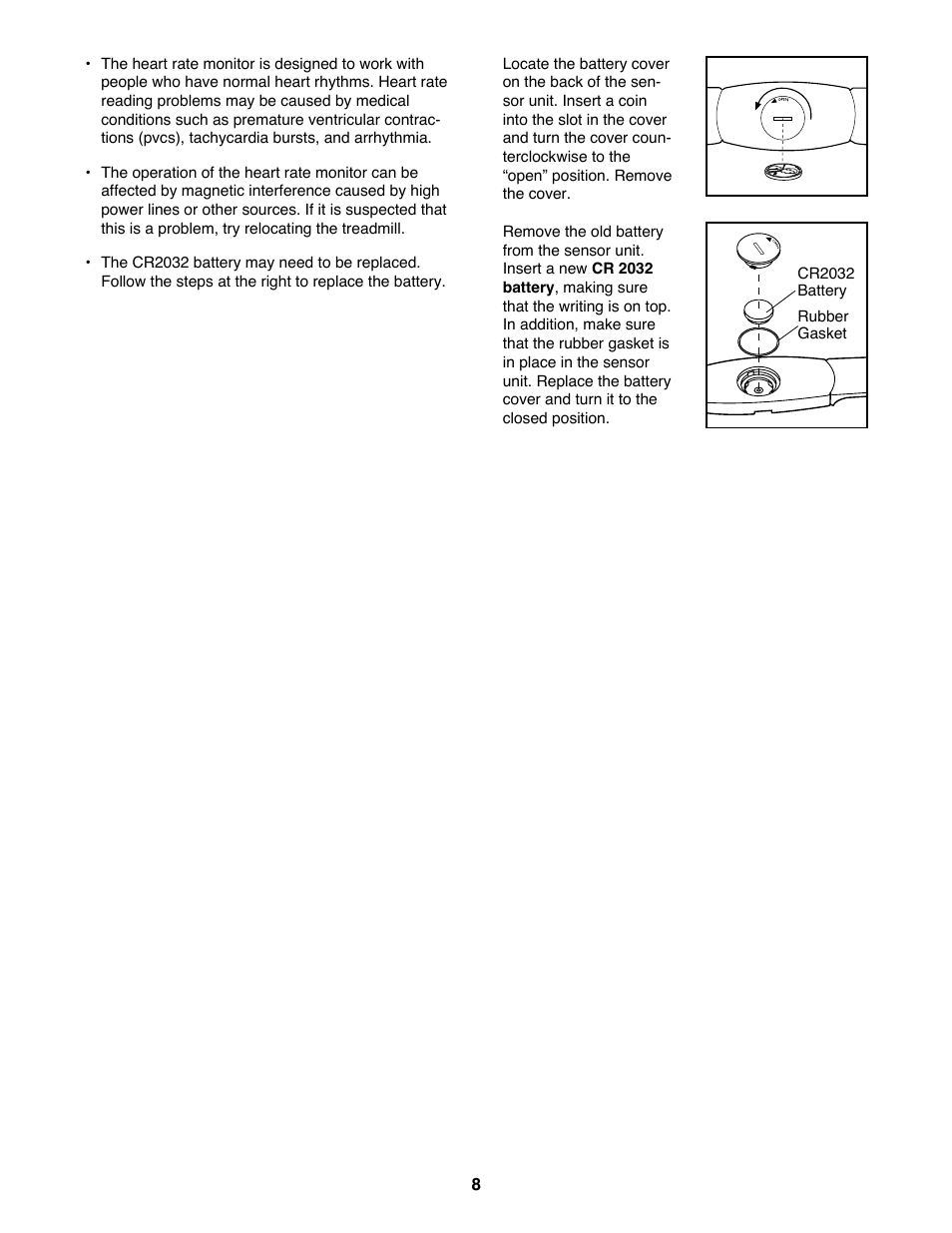 Reebok Fitness RBTL11920 User Manual | Page 8 / 34