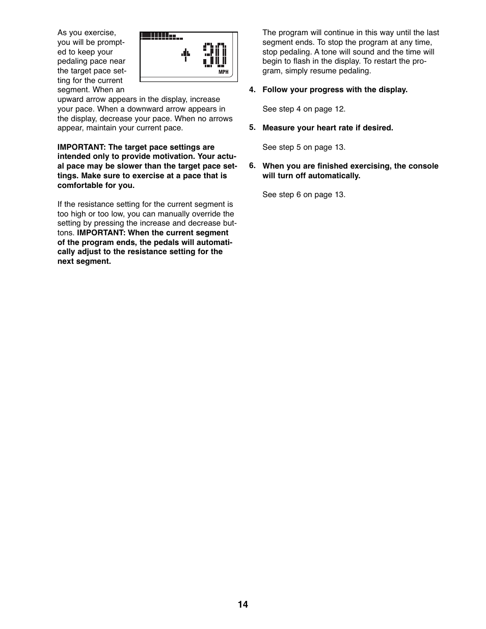 Reebok Fitness RT300 RBEX2976.3 User Manual | Page 14 / 24