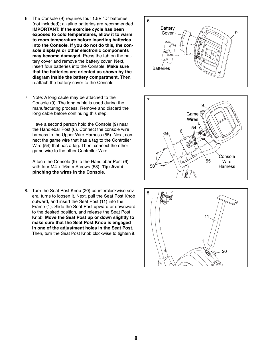 Reebok Fitness RT300 RBEX2976.3 User Manual | Page 8 / 24