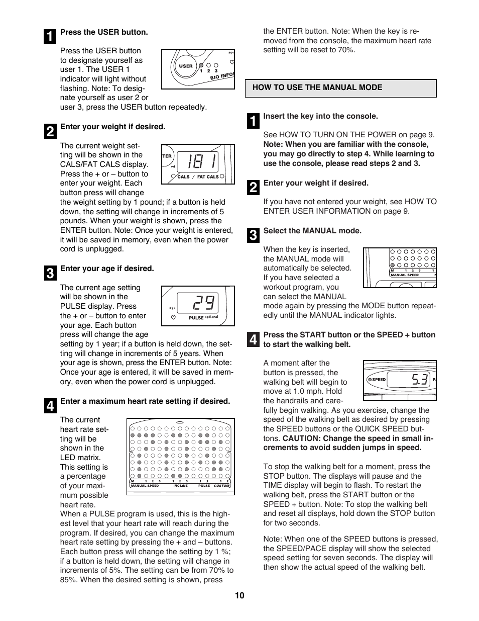 Reebok Fitness RBTL13981 User Manual | Page 10 / 26