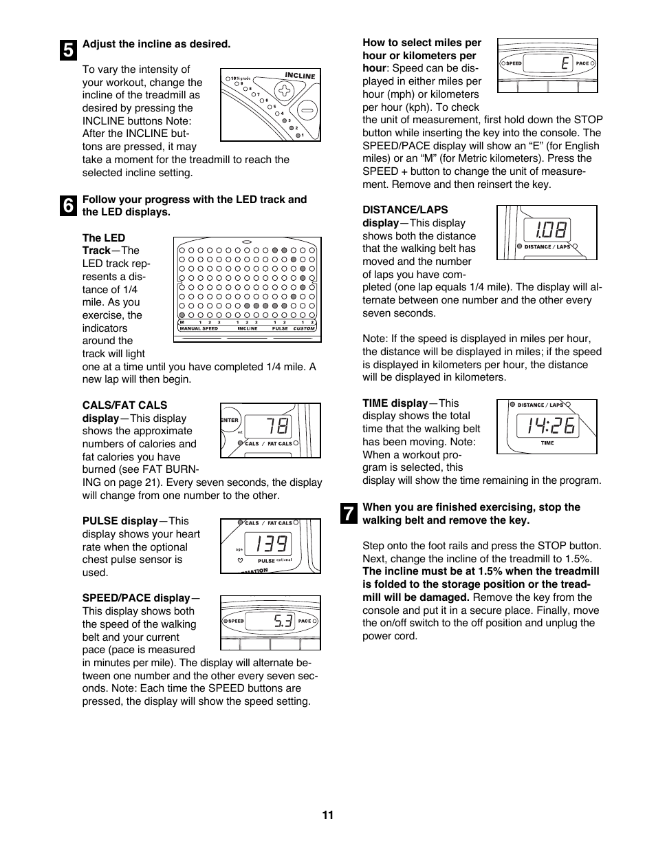 Reebok Fitness RBTL13981 User Manual | Page 11 / 26