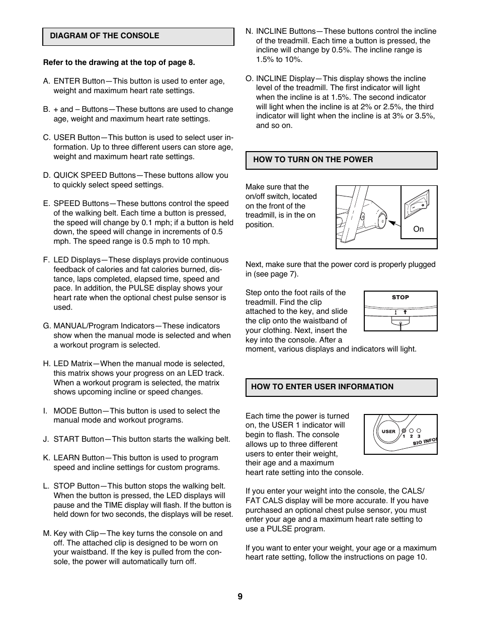 Reebok Fitness RBTL13981 User Manual | Page 9 / 26