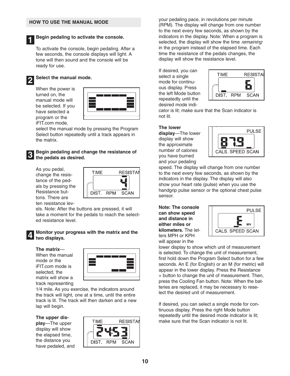 Reebok Fitness RBEX69740 User Manual | Page 10 / 24