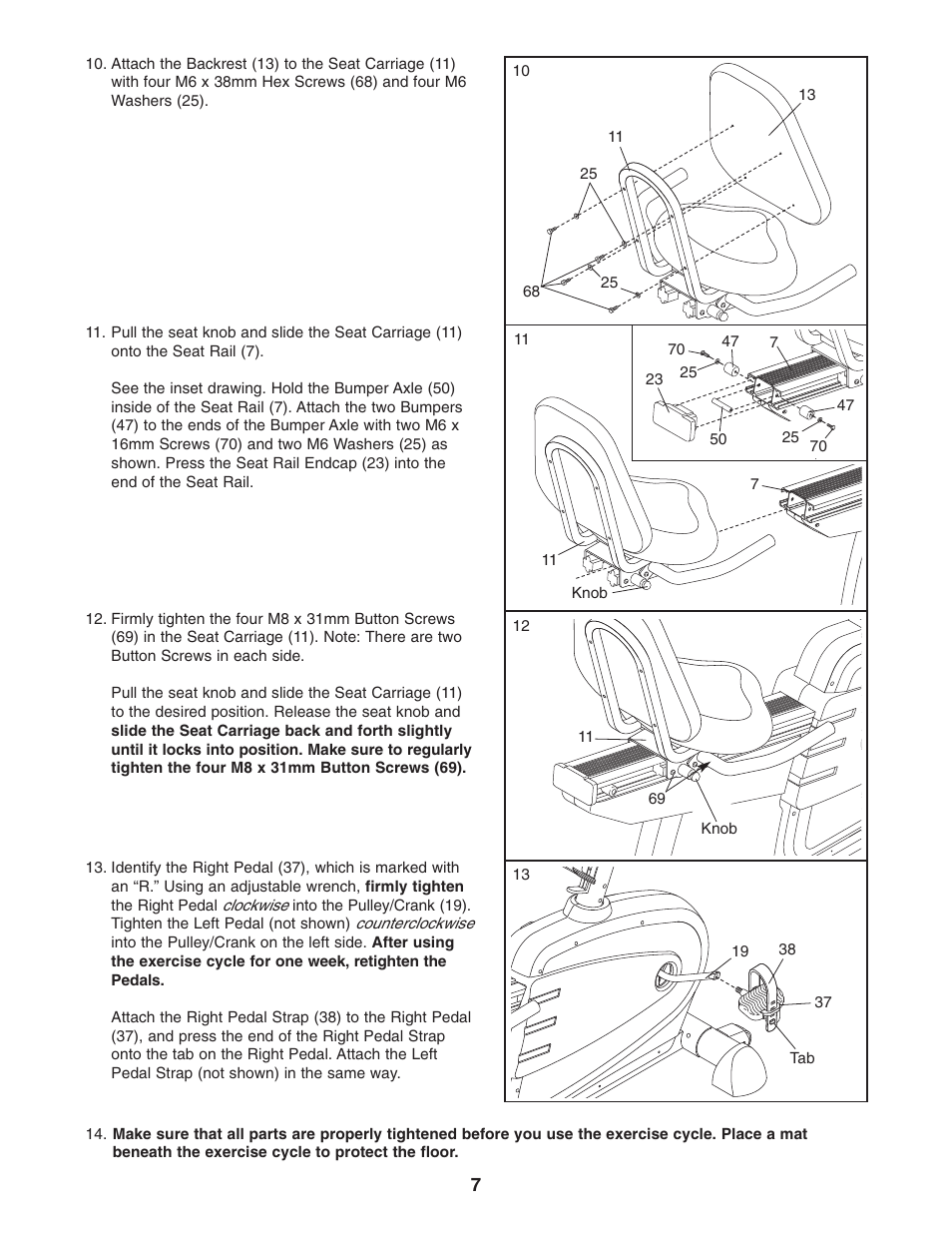 Reebok Fitness RBEX69740 User Manual | Page 7 / 24