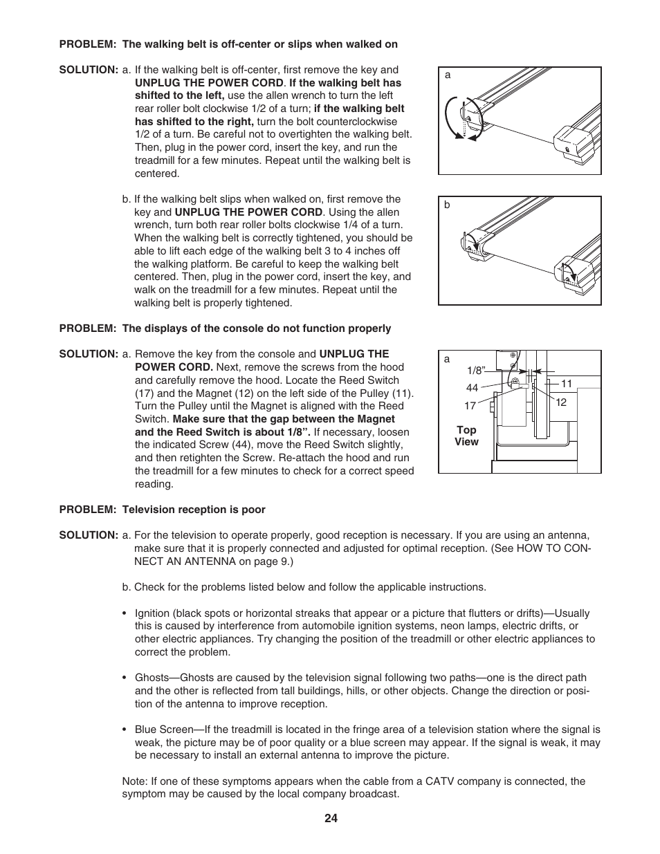 Reebok Fitness RBTL13305.0 User Manual | Page 24 / 30