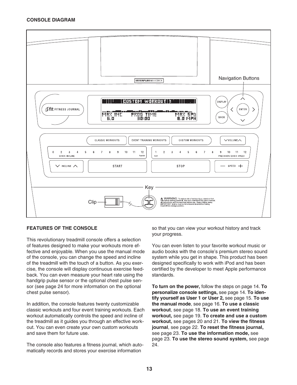 Reebok Fitness RBTL09507.0 User Manual | Page 13 / 36