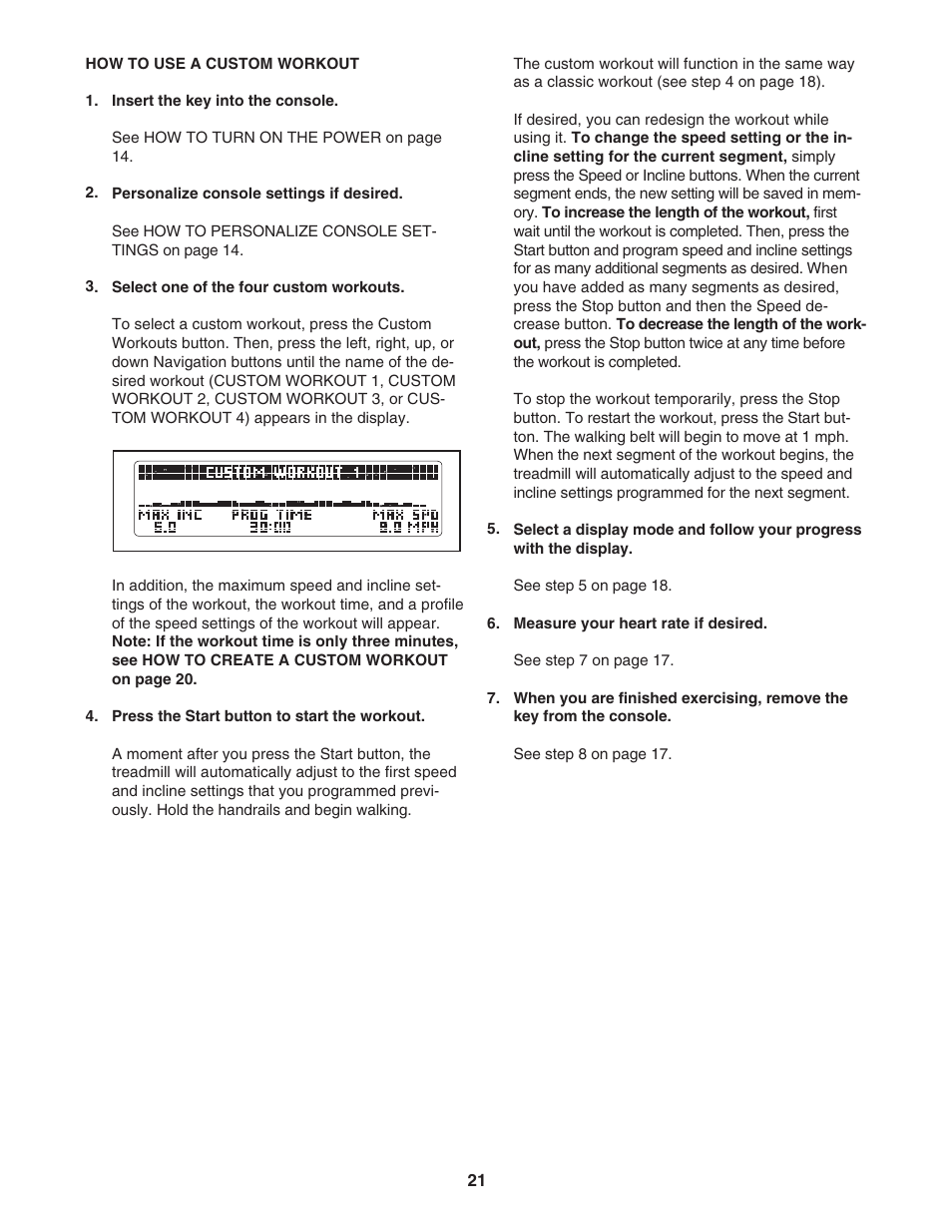 Reebok Fitness RBTL09507.0 User Manual | Page 21 / 36