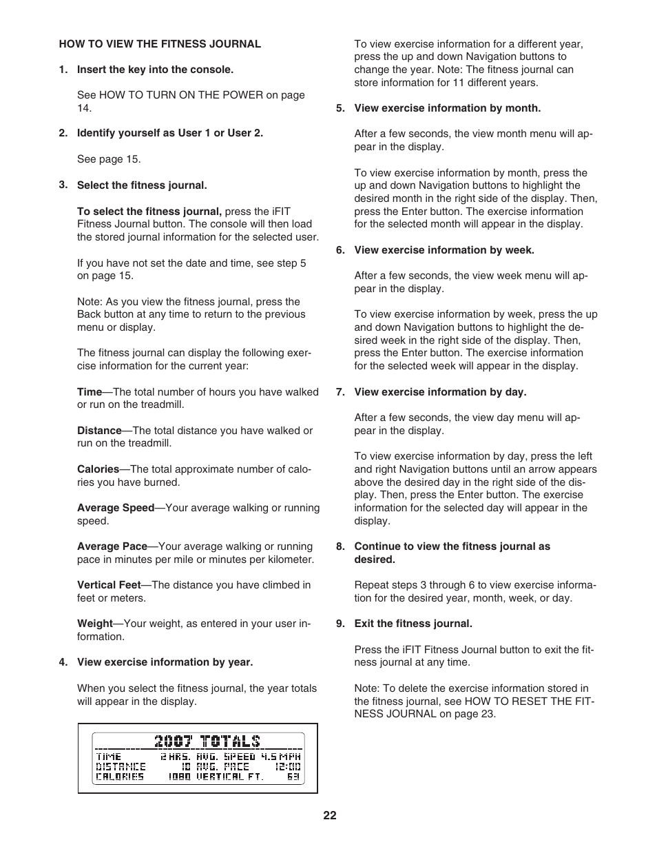 Reebok Fitness RBTL09507.0 User Manual | Page 22 / 36